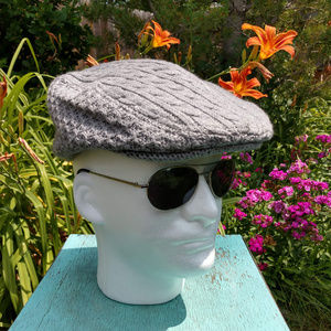 Perry Ellis Men's Flat Cap